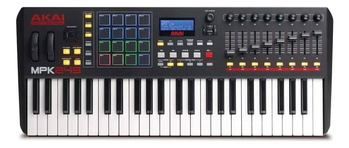 Akai Mpk 249 Controlador Usb Midi