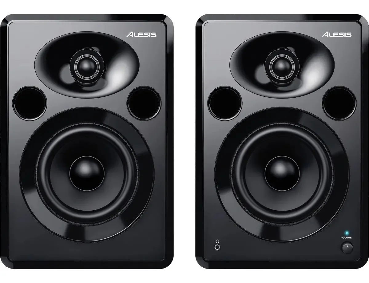 Monitores de par ativo Alesis Elevate 5mmll S - Preto
