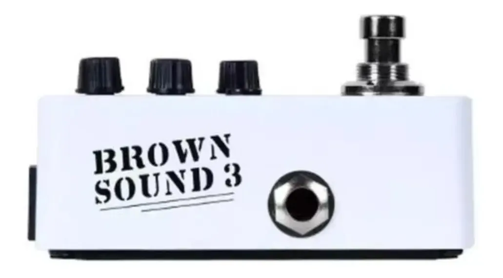 Pedal Mooer M005 Pré Amp Análogo para Guitarra Cor Branco
