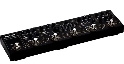 Pedaleira Multi-Efeitos Mooer Black Truck CPT2 Análoga Guitarra