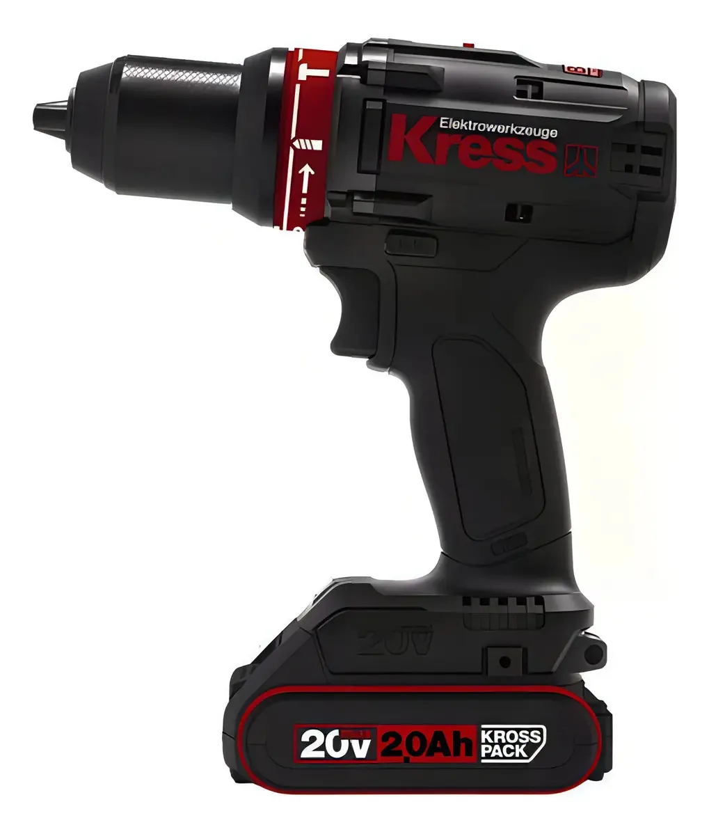 Furadeira Parafusadeira Impacto 70n.m Brushless Kress