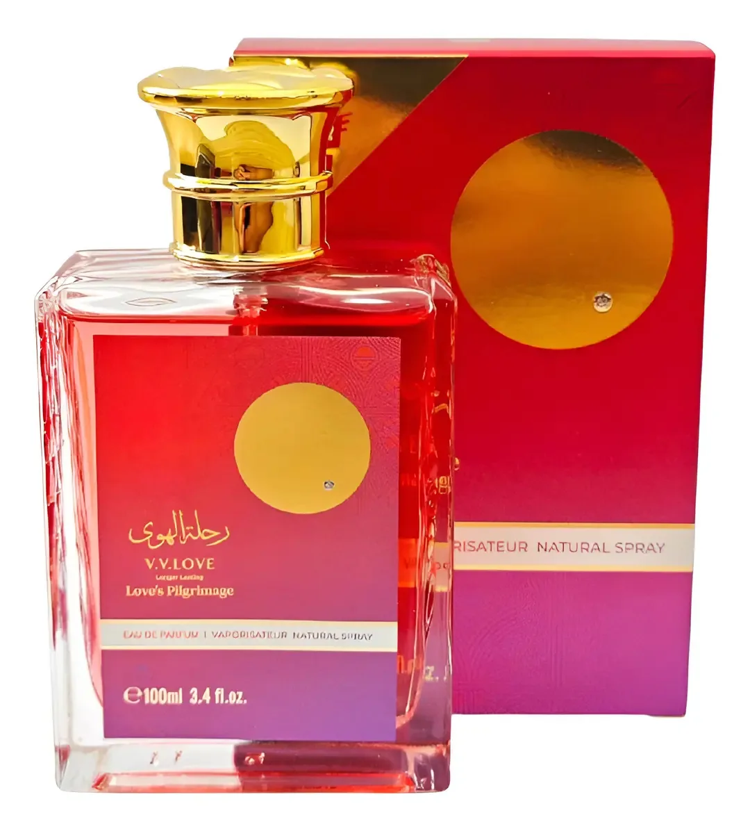 Perfumes femininos árabes Love's Pilgrimage V.V.love 100ml