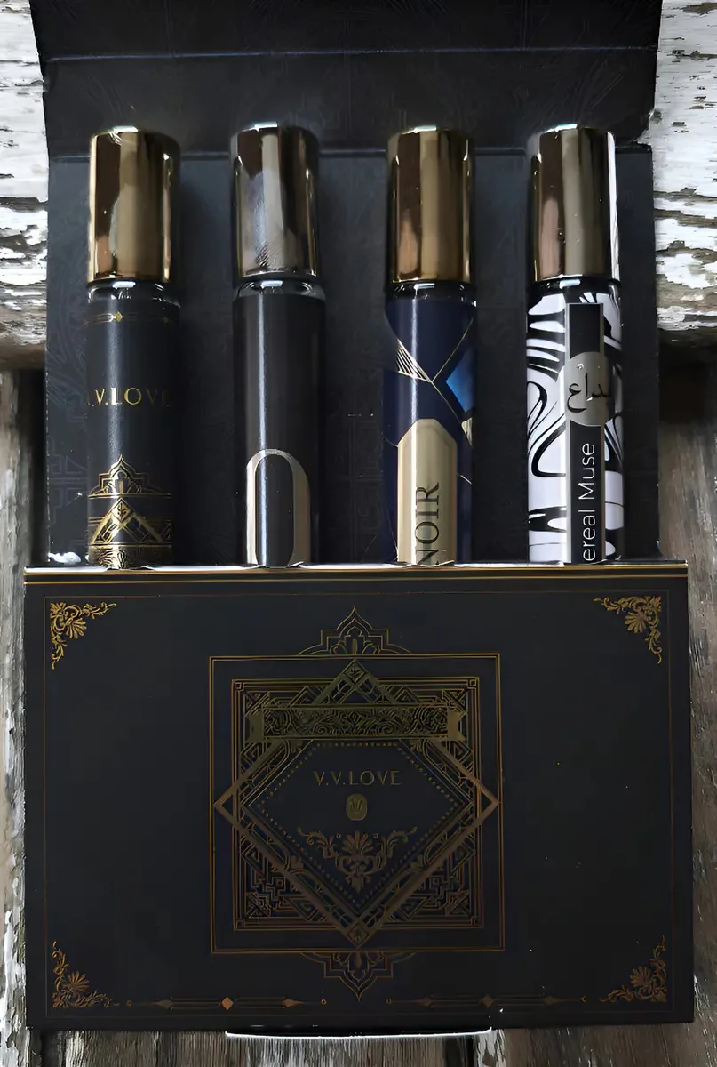 Conjunto de fragrâncias masculinas X4 Arab Perfume 35ml com