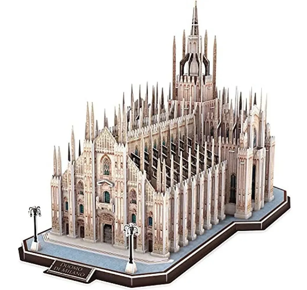 Grande arquitetura do Cubicfun MC210h Italia Duomo Di Milano.