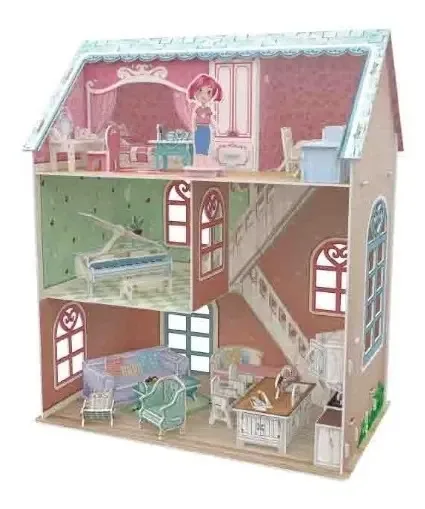 Quebra-cabeças 3D Pianists Home Cubic Fun