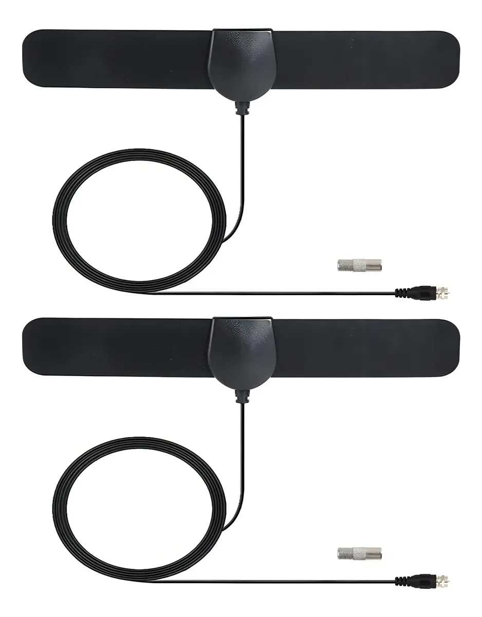 2 antenas de TV digital HD internas 4k 1080p