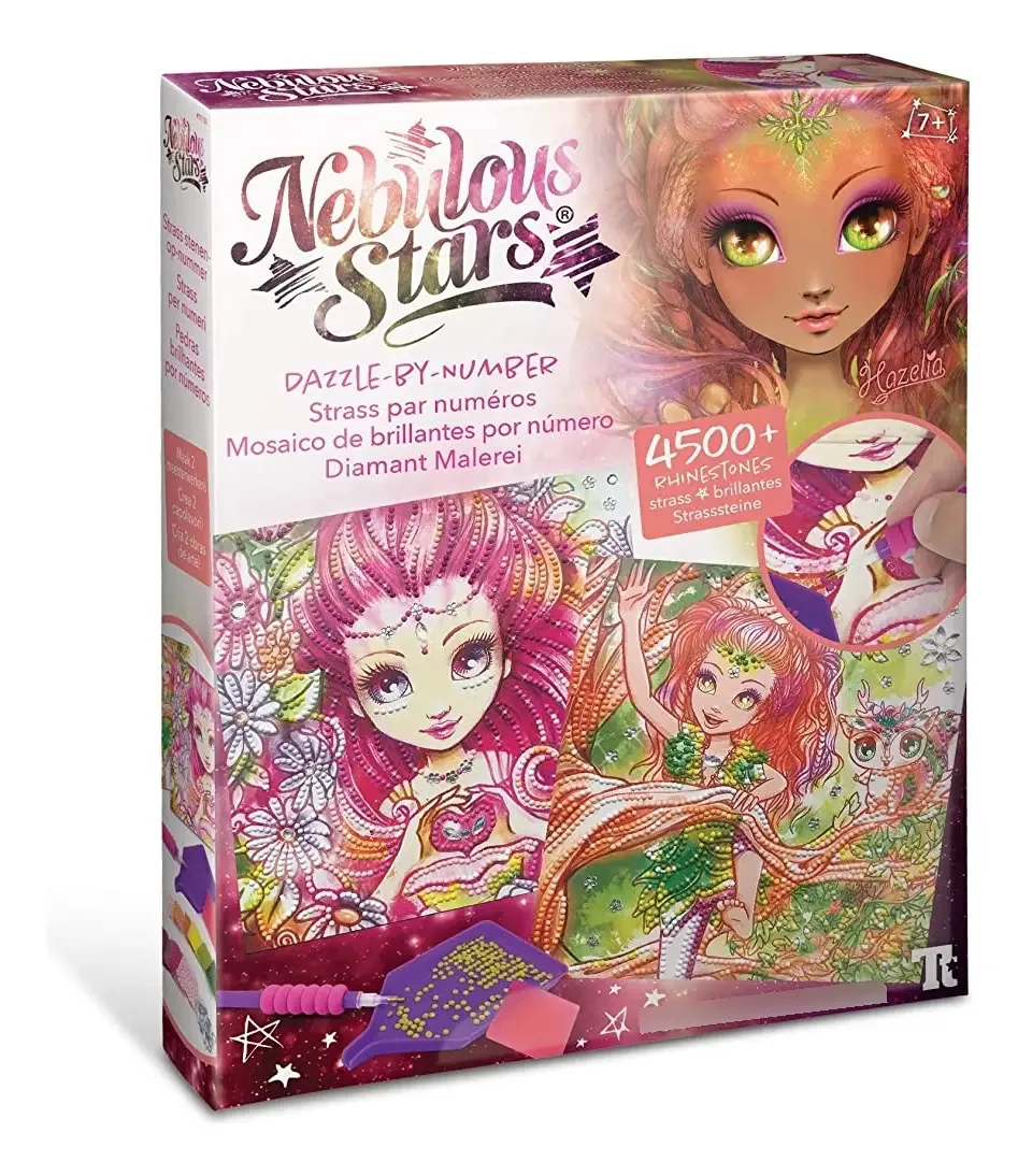 Kit de pintura artística Nebulous Stars Dazzle By Number Diamond - D