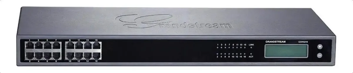 Roteador Grandstream GXW4216 16 Portas FXS VoIP Gateway Gigabit