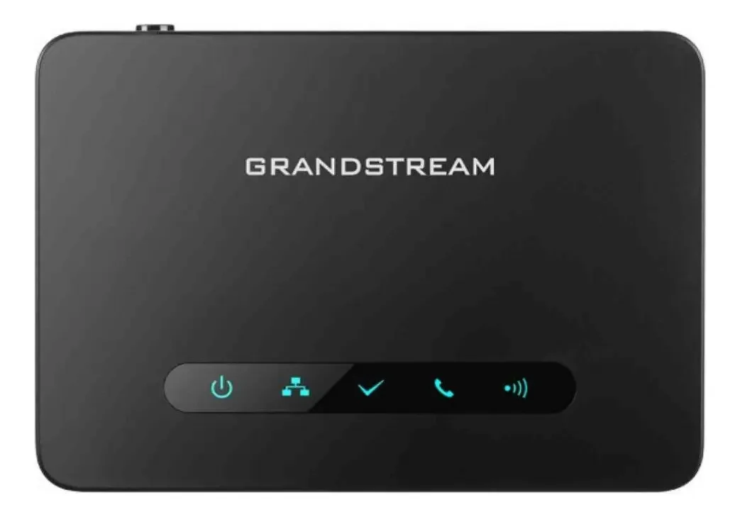 Estação Base Sem Fio Grandstream DP750 Dect VoIP com PoE e Suporte 5 Fones