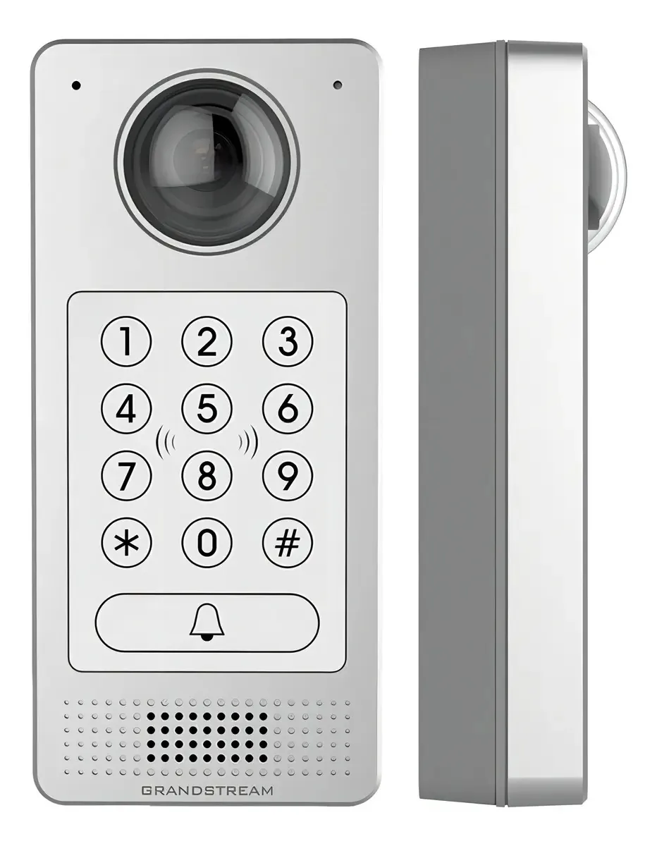 Intercomunicador Grandstream GDS3710 prateado