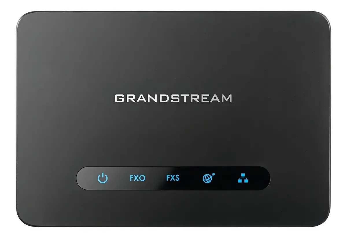 Adaptador VoIP Grandstream HT813 com Porta FXS/FXO e Backup de Energia