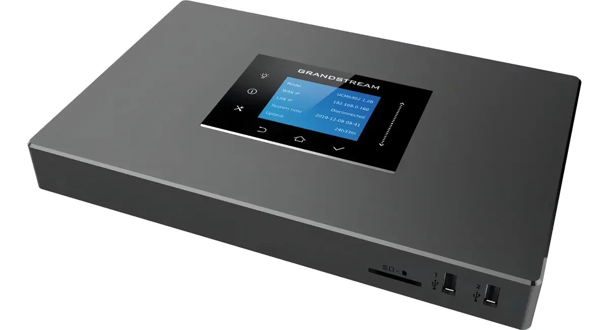IP central Grandstream Ucm6302 com 2 FxO e 2 Fxs