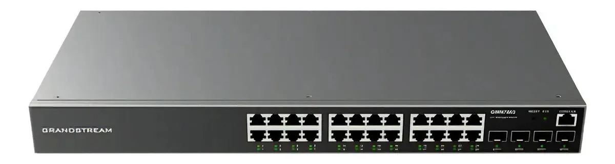Switch and Forward Grandstream GWN7803P 24 Portas PoE Gerenciável 56 GB/s