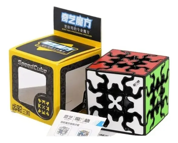 Cubo Mágico 3x3x3 Gear Cube Wheel - Cubo De Engrenagem Estrutura Tradicional