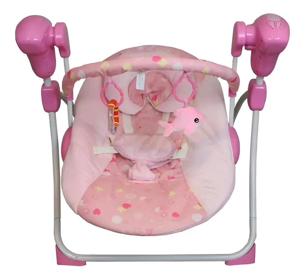 Cadeirinha De Balanço Swing Rosa Color Baby