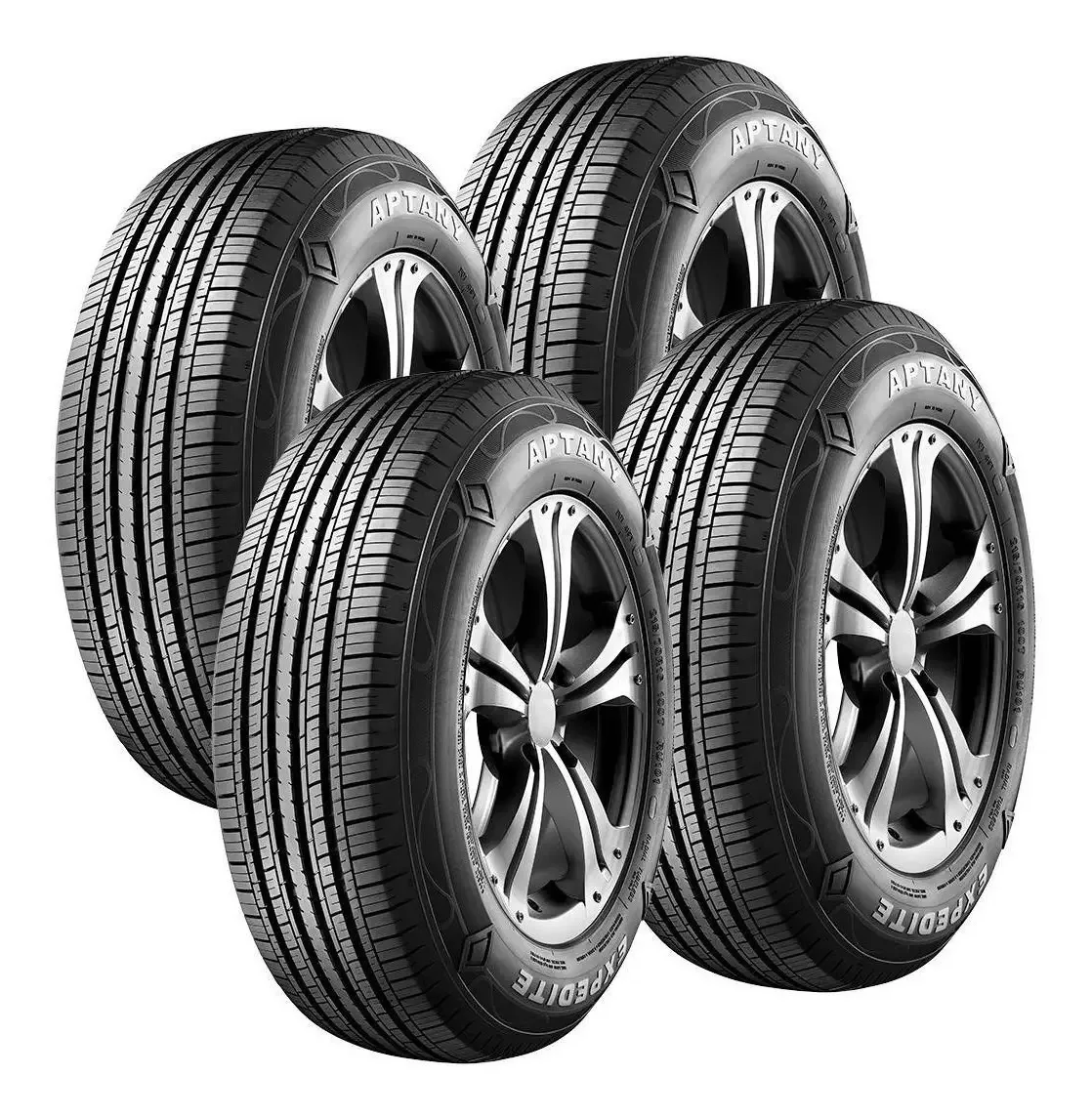 Kit 4 Pneus 225/60r18 104v Aptany Ru101