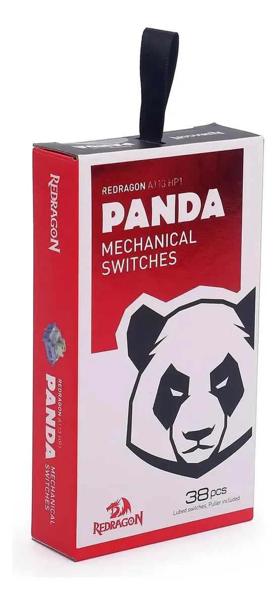 Switch Para Teclado Mecânico Redragon Panda Tátil A113 Hp1 Roxo
