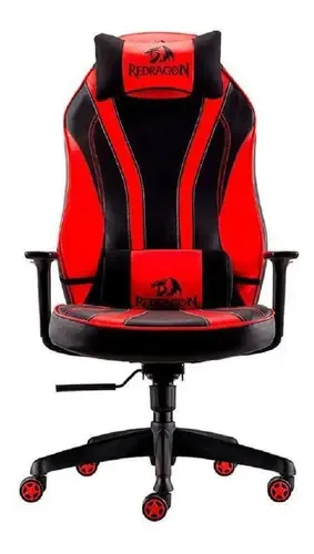 Cadeira Gamer Redragon Metis (preta E Vermelha)
