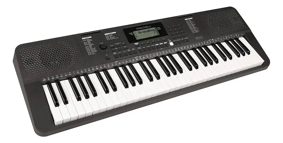 Teclado Arranjador Medeli Mk100 61 Teclas Sensitivas