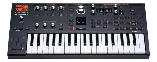 Teclado Sintetizador Asm Hydrasynth Explorer Cor Preto