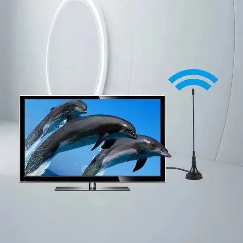 Antena interna Digital Air TV Isdbt Television VHF e UHF