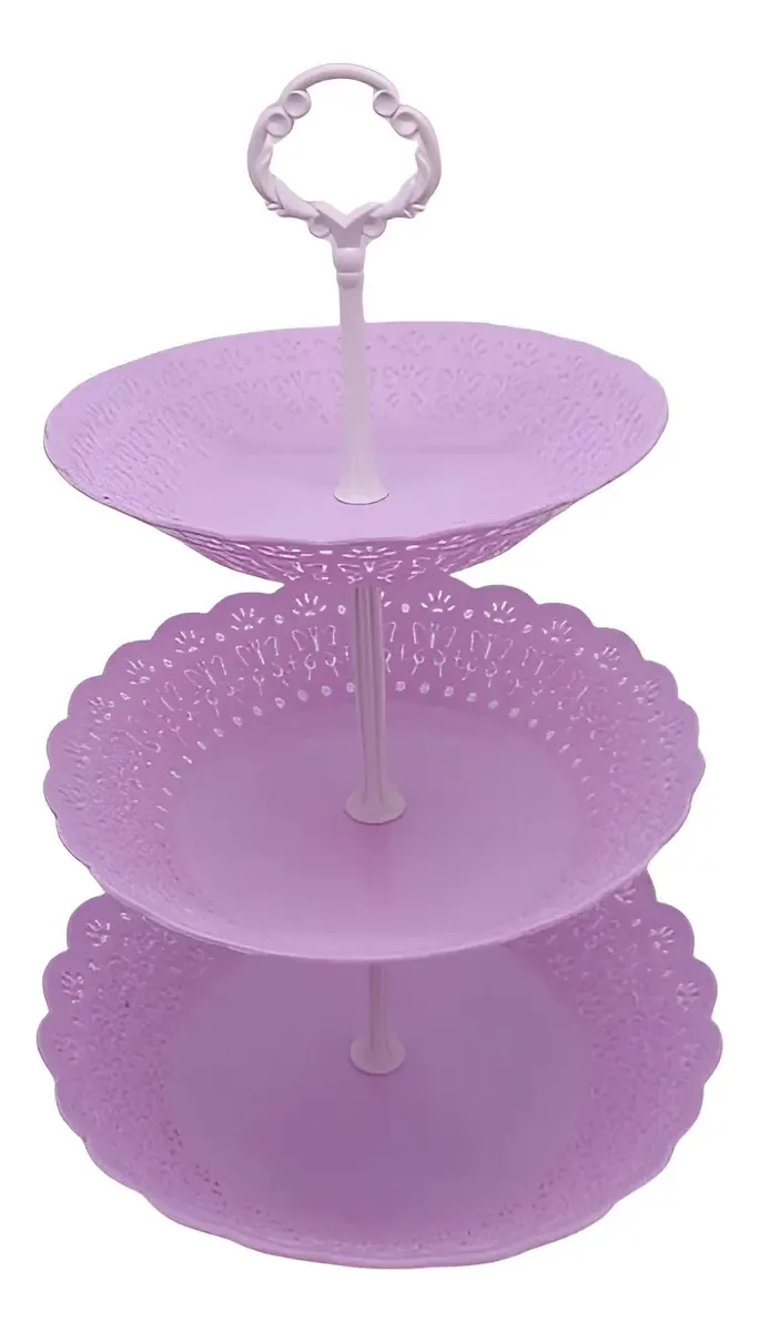 Suporte De Docinho Organizador Doces Salgados Aniversário Cor Roxo Super-heróis