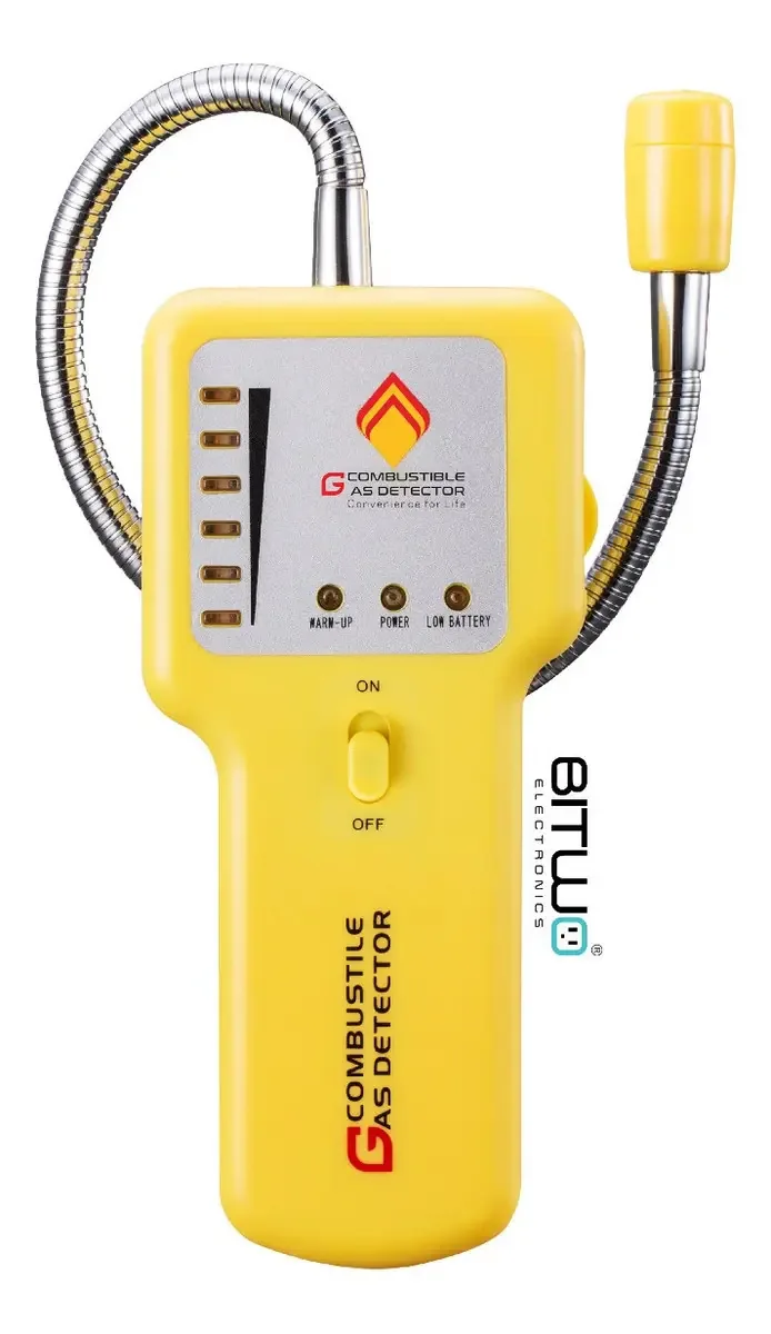 Detector De Gas Lp Natural Portátil | Bitwo Modelo D2