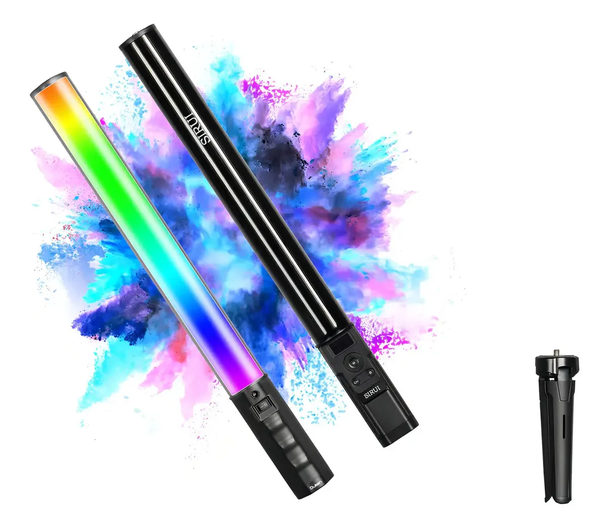 Barra de luz LED Sirui Rgb T60, haste de iluminação portátil