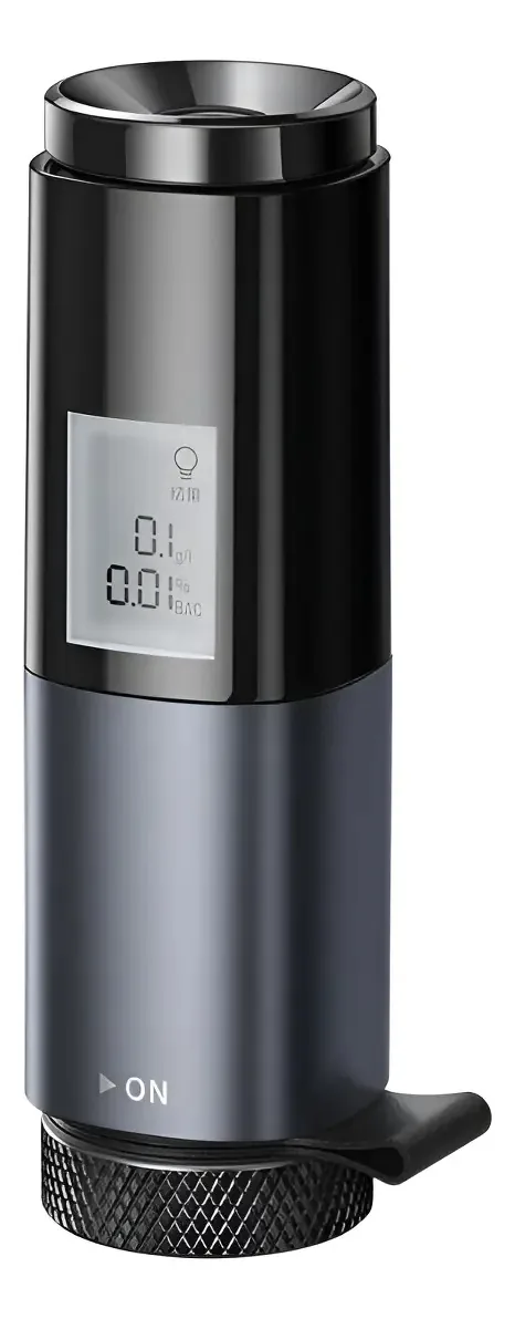 Bafômetro Eletrônico Digital Baseus Portátil Recarregável