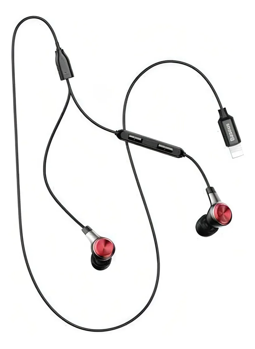 Fone Ouvido Lightning Baseus Encok P31 Preto
