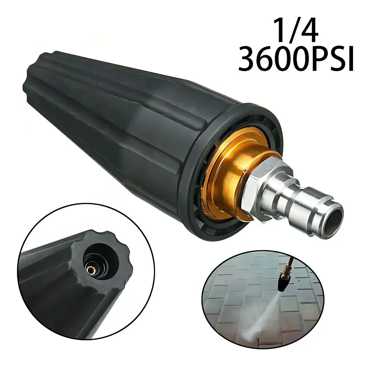 Dicas de bicos turbo de 4000 psi para a lavadora A