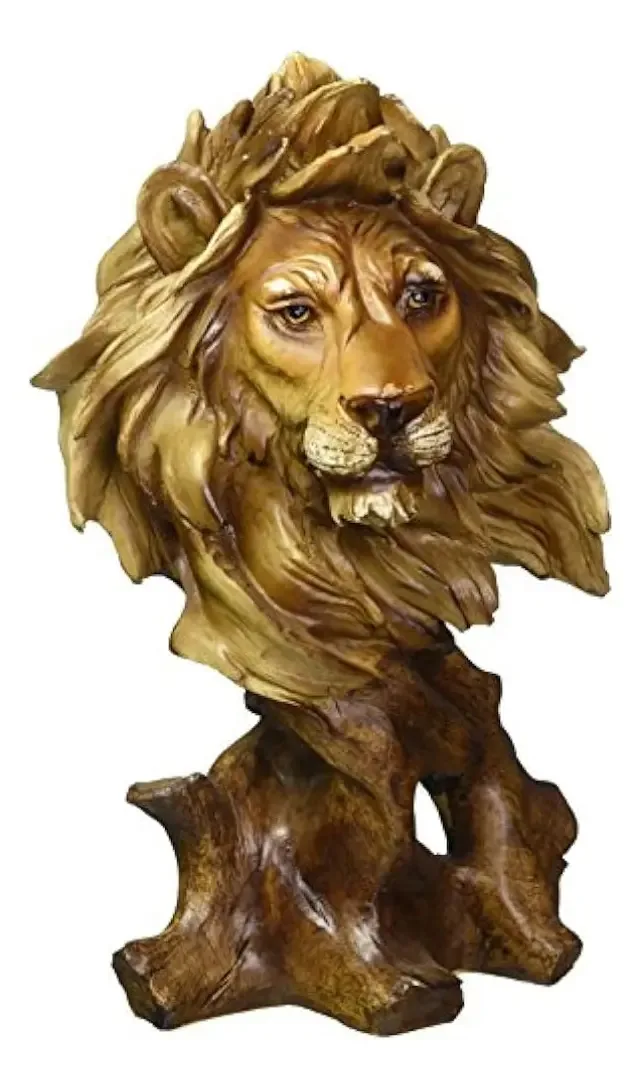 Figura colecionável Lion Bust
