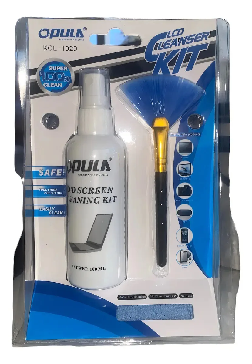 Kit de limpeza de tela de tablet com câmera de notebook PC/19001