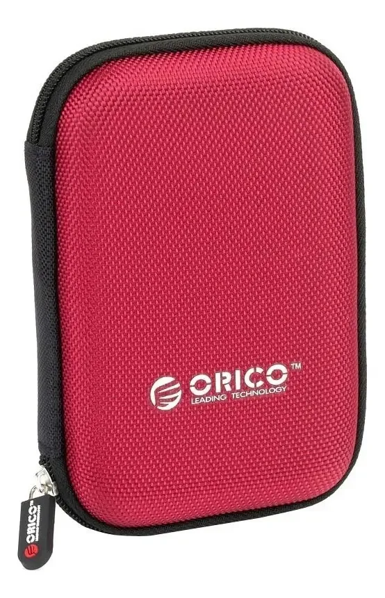 Capa Hd Externo Portátil Usb - Seagate Samsung Wd Case Orico Cor Vermelho