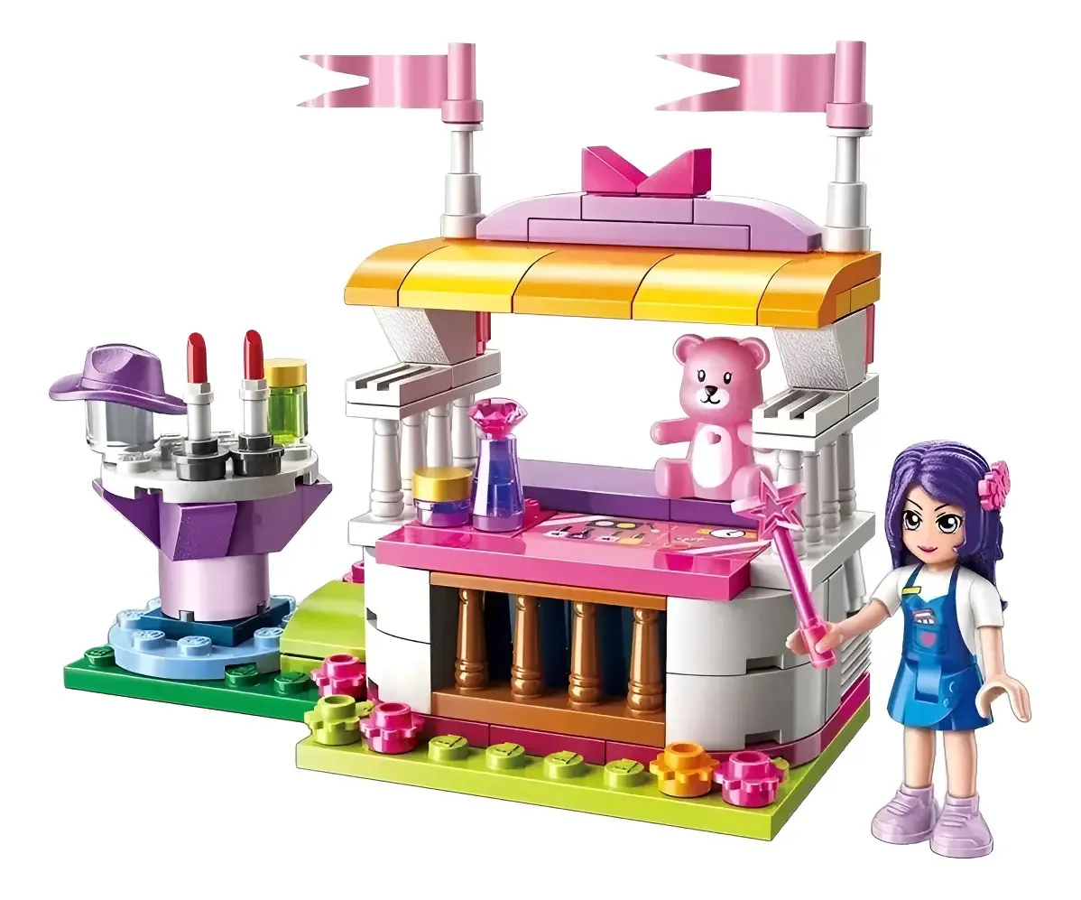 Blocos de construção Giantoys Cherry Colorful Holiday C2011 102 peças