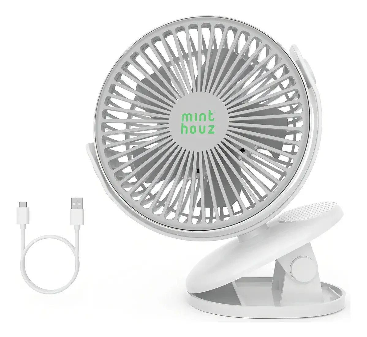 Ventilador Minthouz Clip, ventilador portátil Mah R