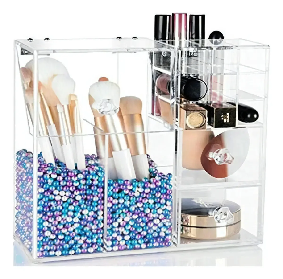 Porta Maquiagem Organizador Cosmético Batom Joias -ry-109