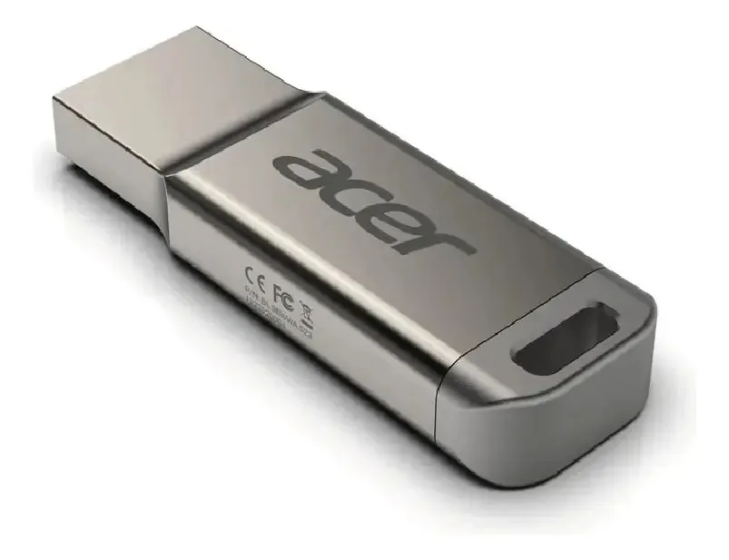 Acer 32gb USB metálico 3.2 115MB/s Um310 cor prata