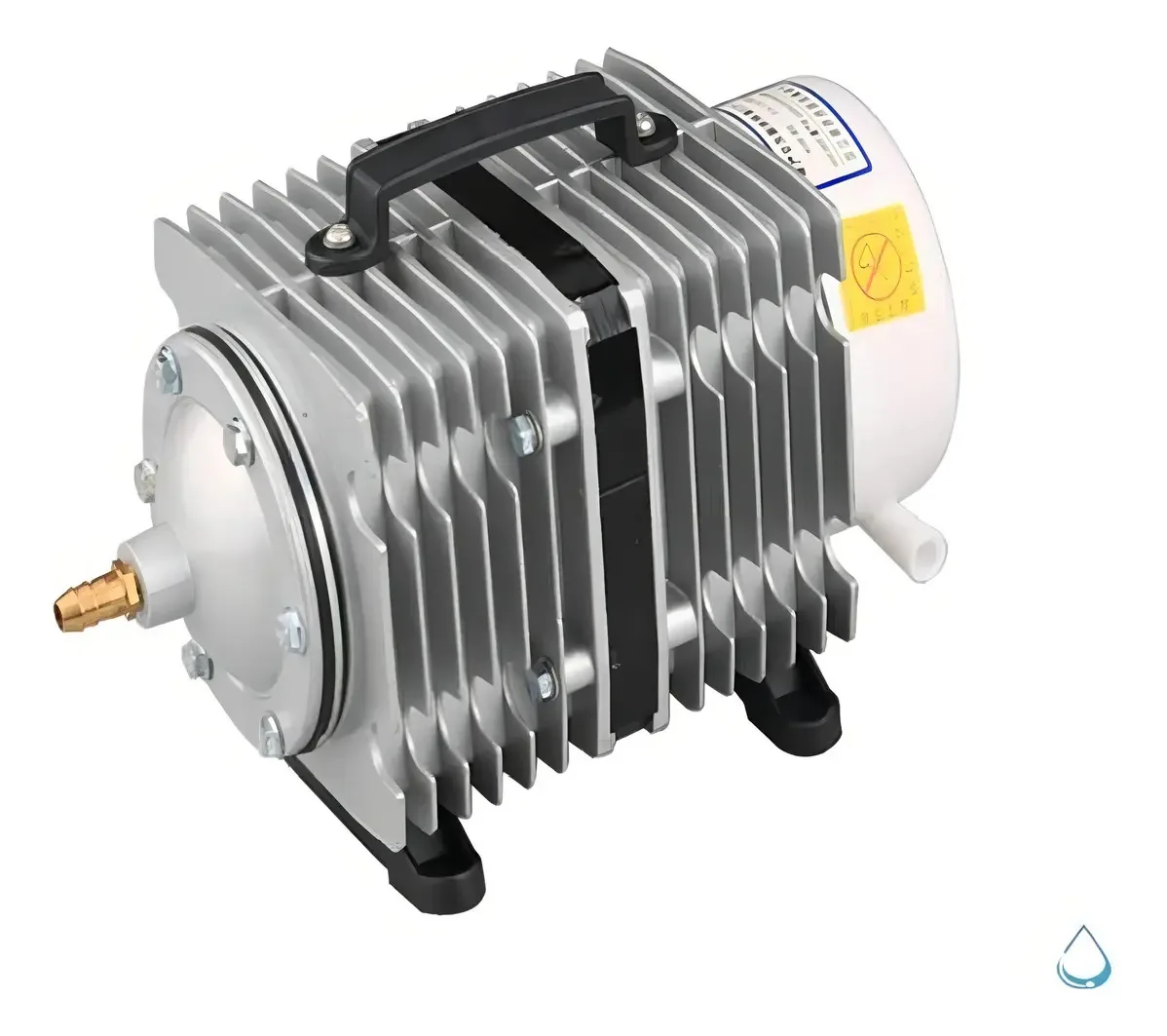 Compressor De Ar Eletromag Aquário Sunsun Aco-001 20l/m 220v