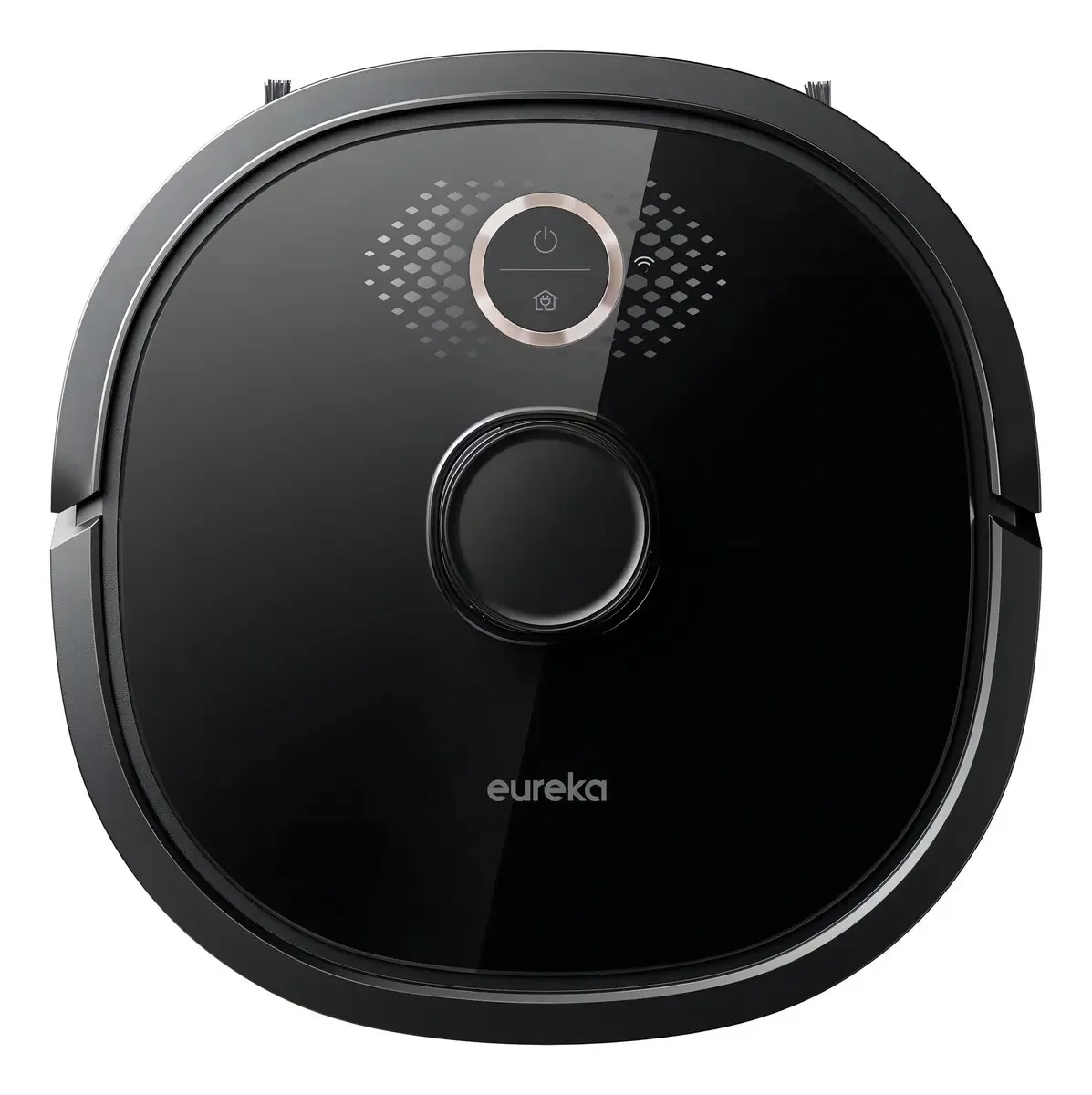 Aspirador e esfregão inteligentes, Eureka, robô, Smart Clean, Wi-Fi, navegação a laser LDS, cor preta
