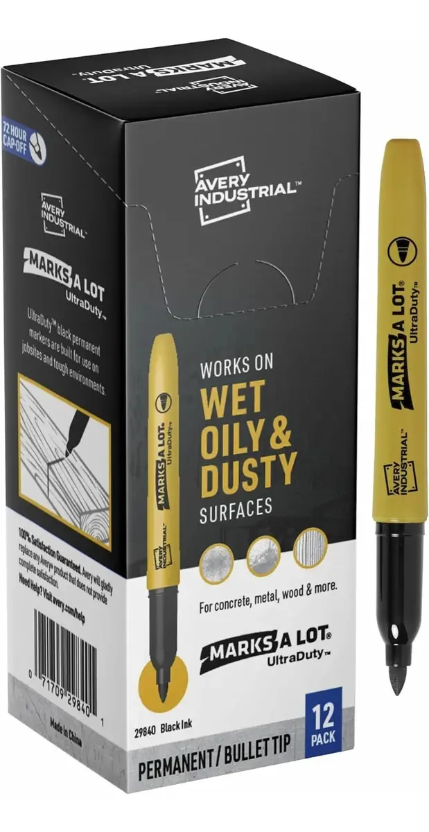 Marcadores permanentes Marks-a-Lot Ultraduty
