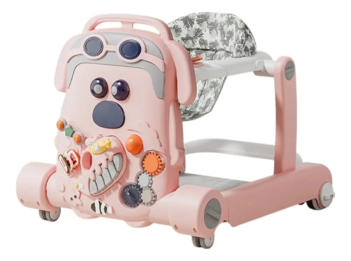 Andador de bebê Aeiou A015 Musical rosa