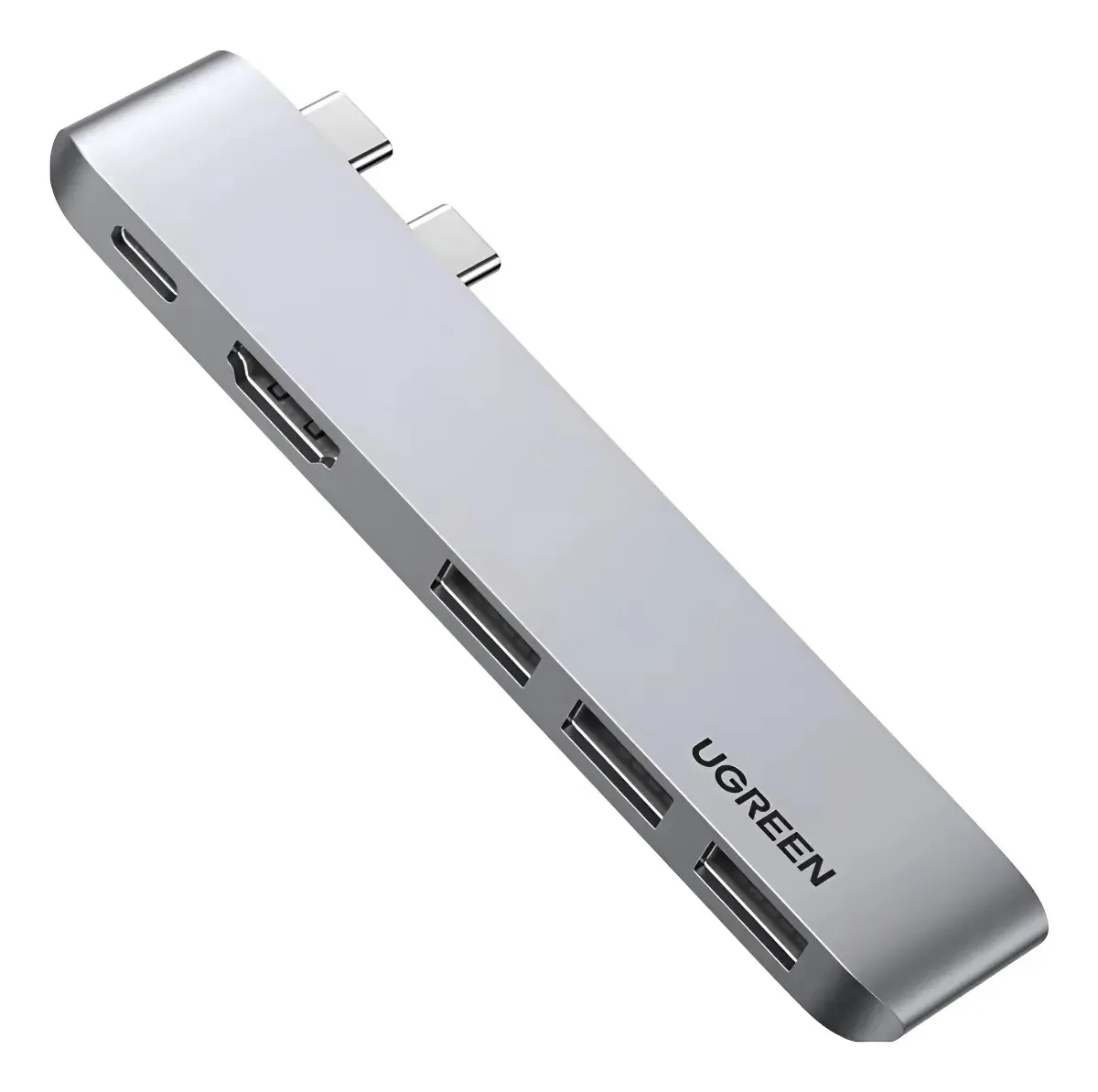 Hub 5 Em 2 Ugreen Macbook 2* Usb-c P/ 3* Usb + Hdmi + Usb-c