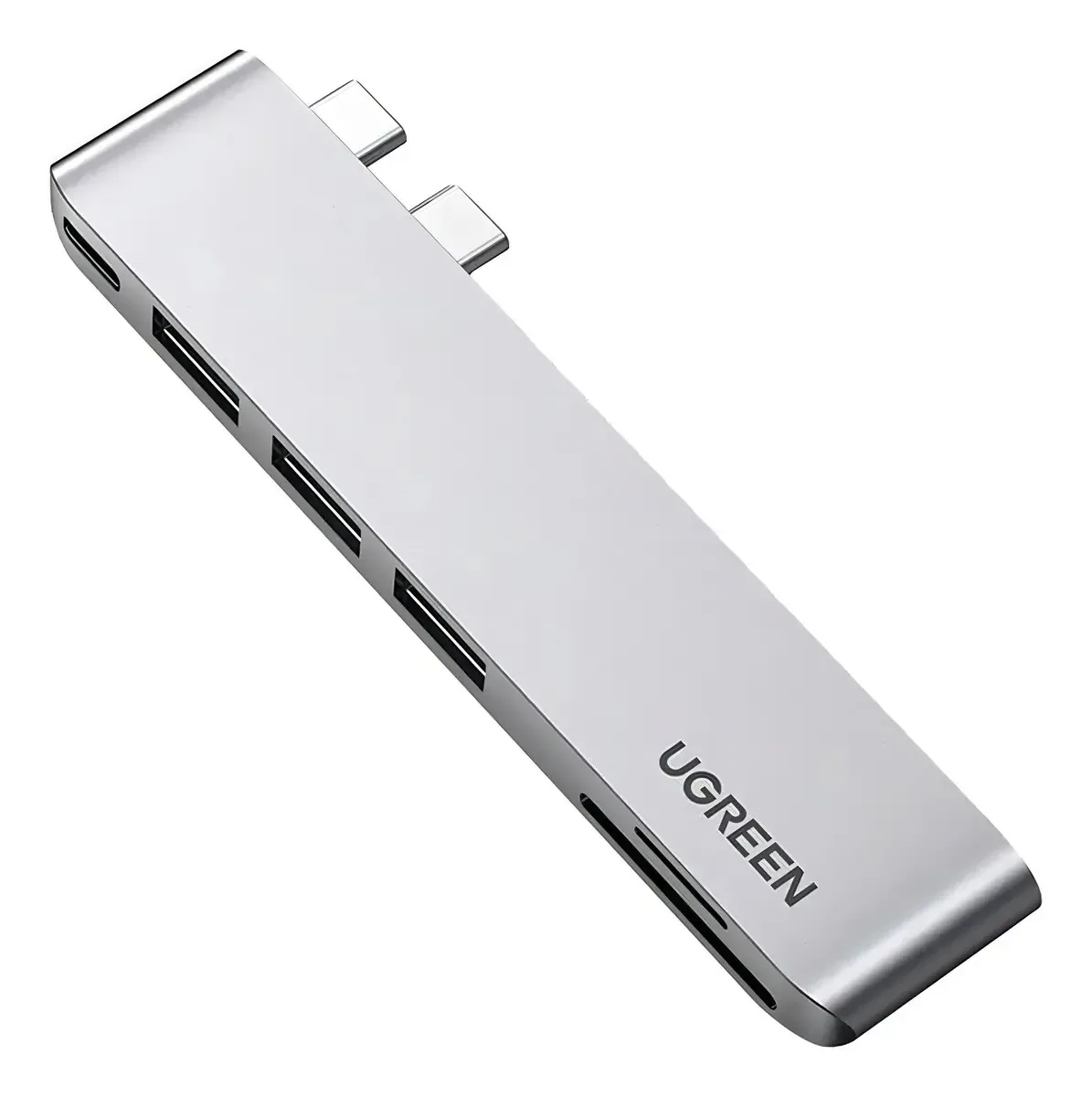 Hub 6 Em 2 Ugreen 2 Usb-c Para 3* Usb 3.0 + Usb-c + Sd/micro