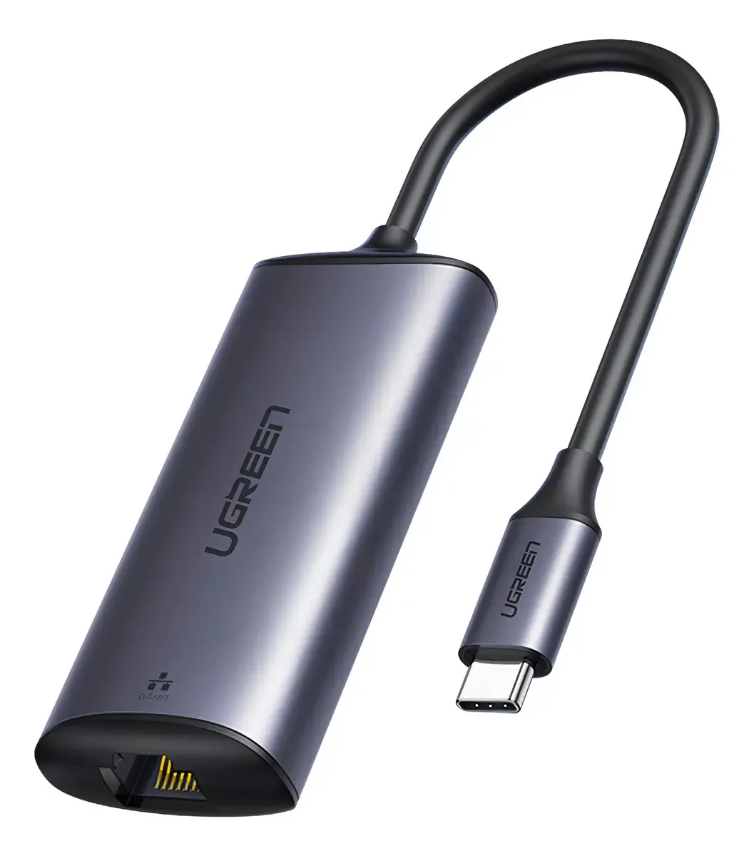 Adaptador Ugreen Usb-c Macho Para Rj45 Ethernet 2500mbs