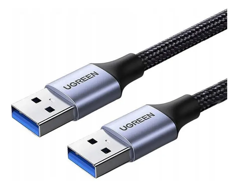 Cabo Usb 3.0 Ugreen Macho/macho Dados 5gbps 1metro Preto