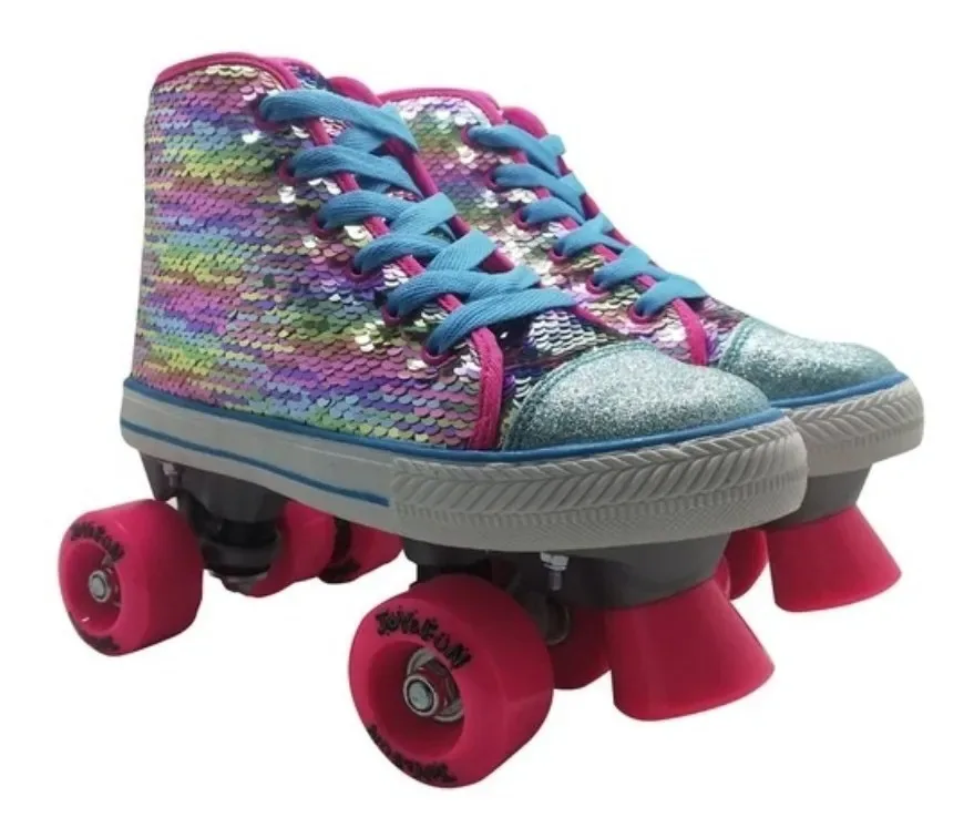 Novos patins quadriciclos Joy & Fun