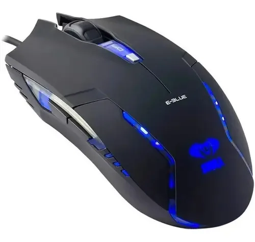 Mouse Gamer Optico Cobra 2400dpi Ems151bk E-blue Iluminado