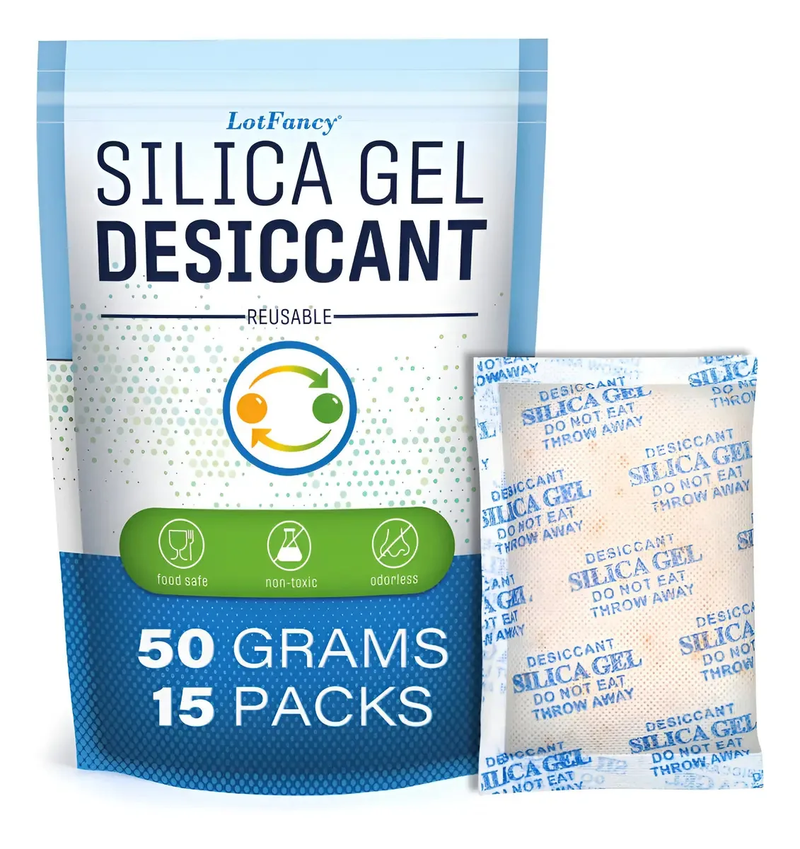 Loffancy - Desumidificadores de gel de sílica branca