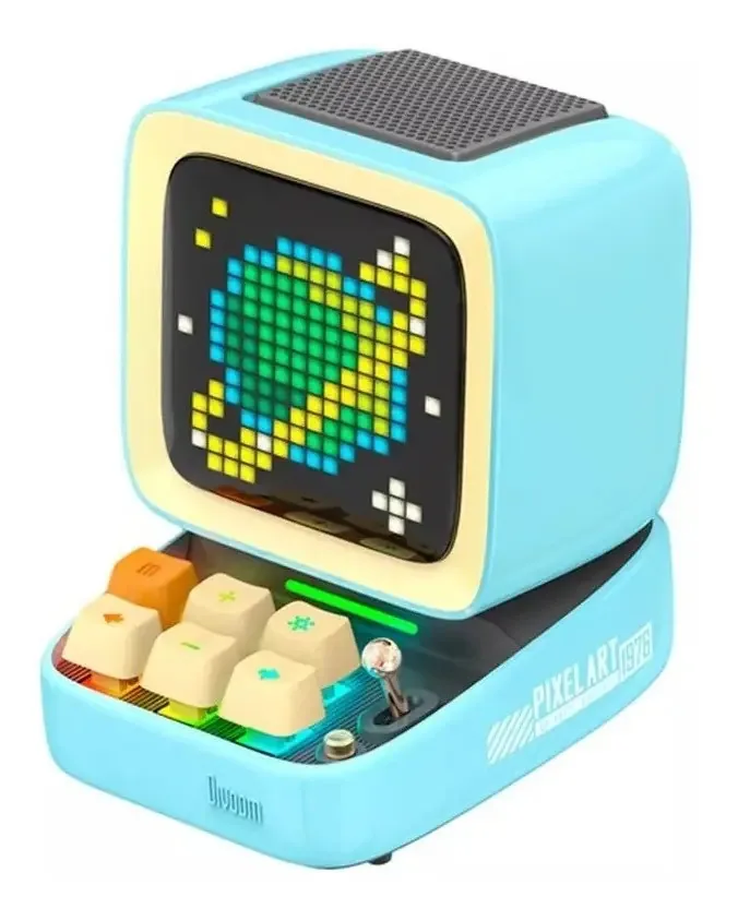 Caixa De Som Gamer Divoom Ditoopro Azul